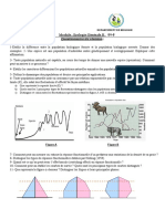 Questionnaire de Révision Ecologie G-II SV5