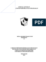 JURNAL LENGKAP PRAKTIKUM PENGEBORAN DAN PELEDAKAN Ary