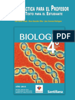 4 Medio - Biologia - Santillana - Profesor