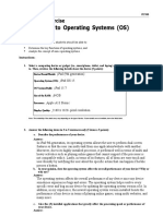 01 Laboratory Exercise 1 (Platform OS)