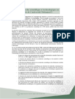 24 - La Recherche Scientifique Et Technologique - Universite 5 PDF