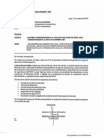 Pago de Ejecucion de Obra (70%) Valorizacion 05 Diciembre PDF
