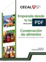 Guía de Aprendizaje No 6 "Conservación Por Sal" PDF