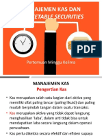 CH 9. Manajemen Kas Dan Marketable Securities