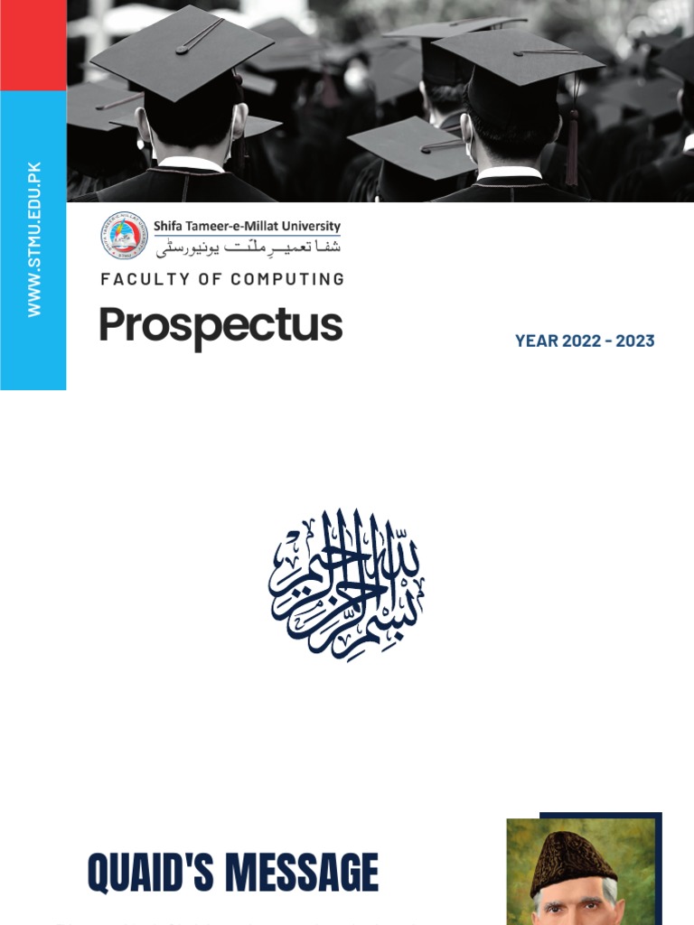 STMU Computing Programs Prospectus 2022-23 | PDF | Computing | Computer ...