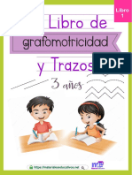 Mi Libro de Grafomotricidad 3 Años Parte 1