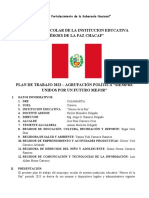 Plan de Trabajo Del Municipio Escolar 2022 CHACAF