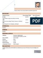 Resume - SAHIL PANDEY - Format6 PDF