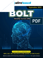 Bolt Monthly Current Affairs - September 2022 1664880077431 OB