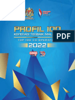 Buku Profil 100 Koperasi Terbaik Malaysia Tahun 2022 PDF