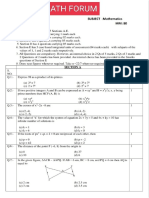 Class 10 CBSE Maths