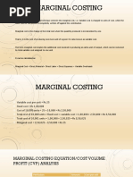 Unit - 4 Marginal Costing