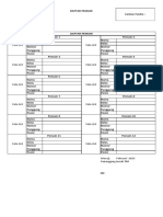 Form Daftar Pemain