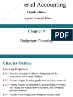Budgetary Planning Part 2