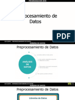 Preprocesamiento de Datos