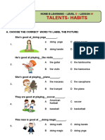 SY-FLI-LevelD (07-08) - QUIZ-Lesson 01 (211001) - Talents-Habits-PMH