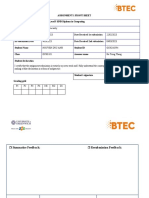 1 - Unit 5 - Assignment 1 Frontsheet