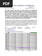 Ultra Low Noise AMP V1.7f - WebSeite