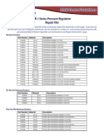 PR-1 Series Pressure Regulator Repair Kits