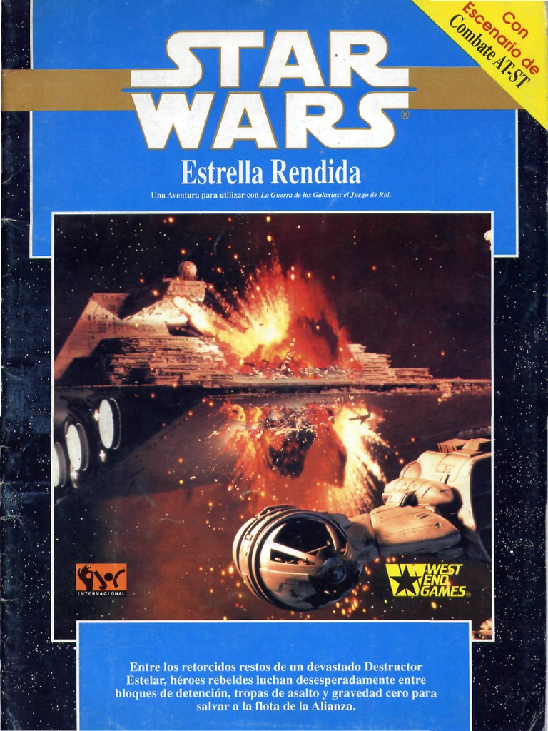 Star Wars D6 – Manuel D'Instruction Du Général Cracken (Jeux Descartes, Bon état)