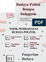 BUDAYA POLITIK INDONESIA