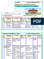 5º Experiencia de Aprendizaje de Marzo 1