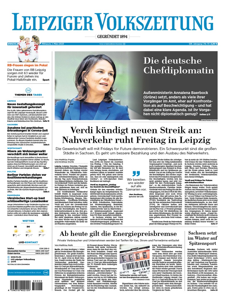 Leipziger-Volkszeitung-01 03 2023 | PDF