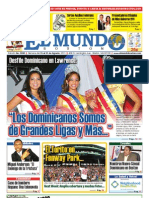 El Mundo Newspaper: No. 2030 - 08/25/11