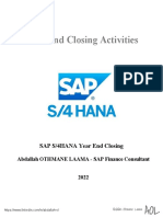 Year End Closing Activities PDF