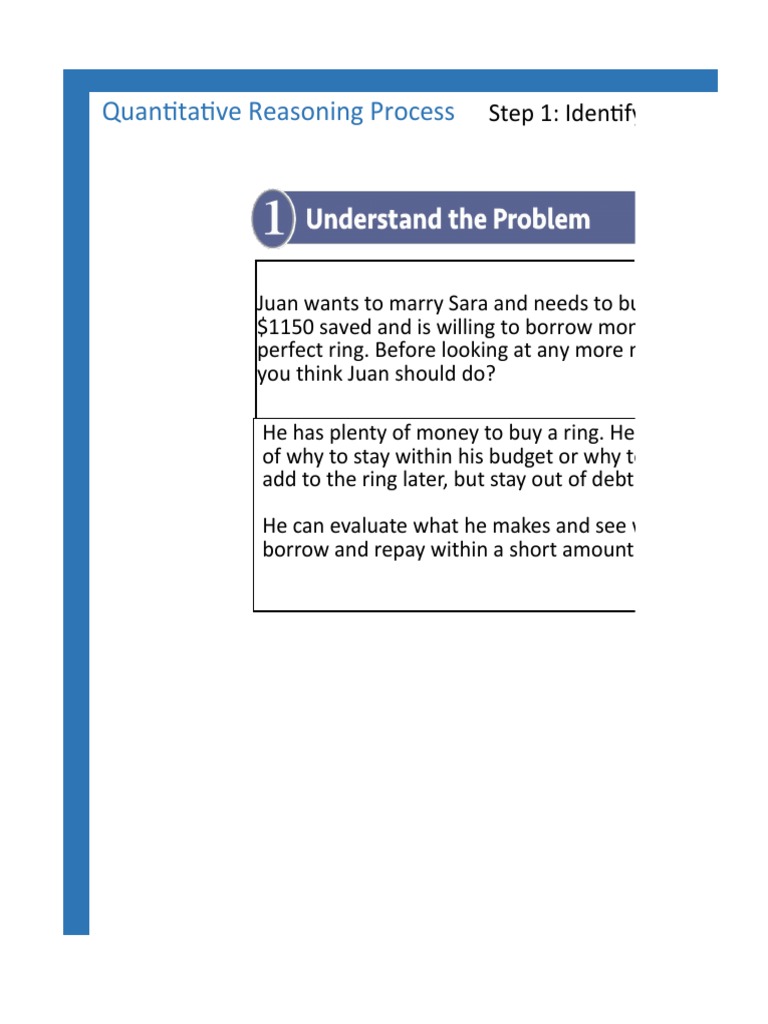 Juan's Engagement Ring Decision Process | PDF | Reason | Fallacy