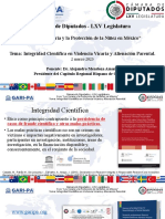 Integridad Científica en Alienación Parental y Violencia Vicaria Foro San Lazaro Camara de Diputados 2023