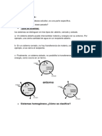 Sistemas materiales: métodos de separación