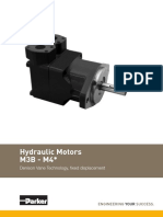 Parker Denison Catalogue Medium Duty Vane Motor M4C PDF