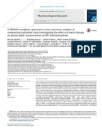 Example 1 A PRISMA Compliant Systematic Review and Meta Analysis of Trials Investigating The Effects of