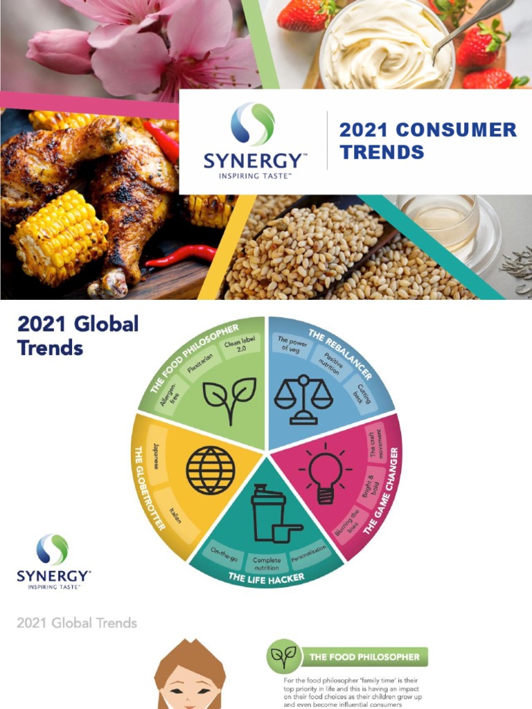 Synergy Flavours Consumer Food Trends For 2021 En Pdf Pdf