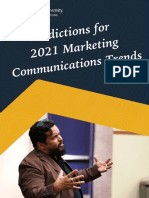 WVU Marketing Communications 2021 Trends