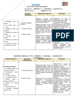 Plano Anual - Ciências 6º Ano 2023 PDF