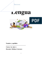 CUADERNILLO 1ero LENGUA ANUAL PDF