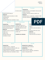 Planner Semanal PDF