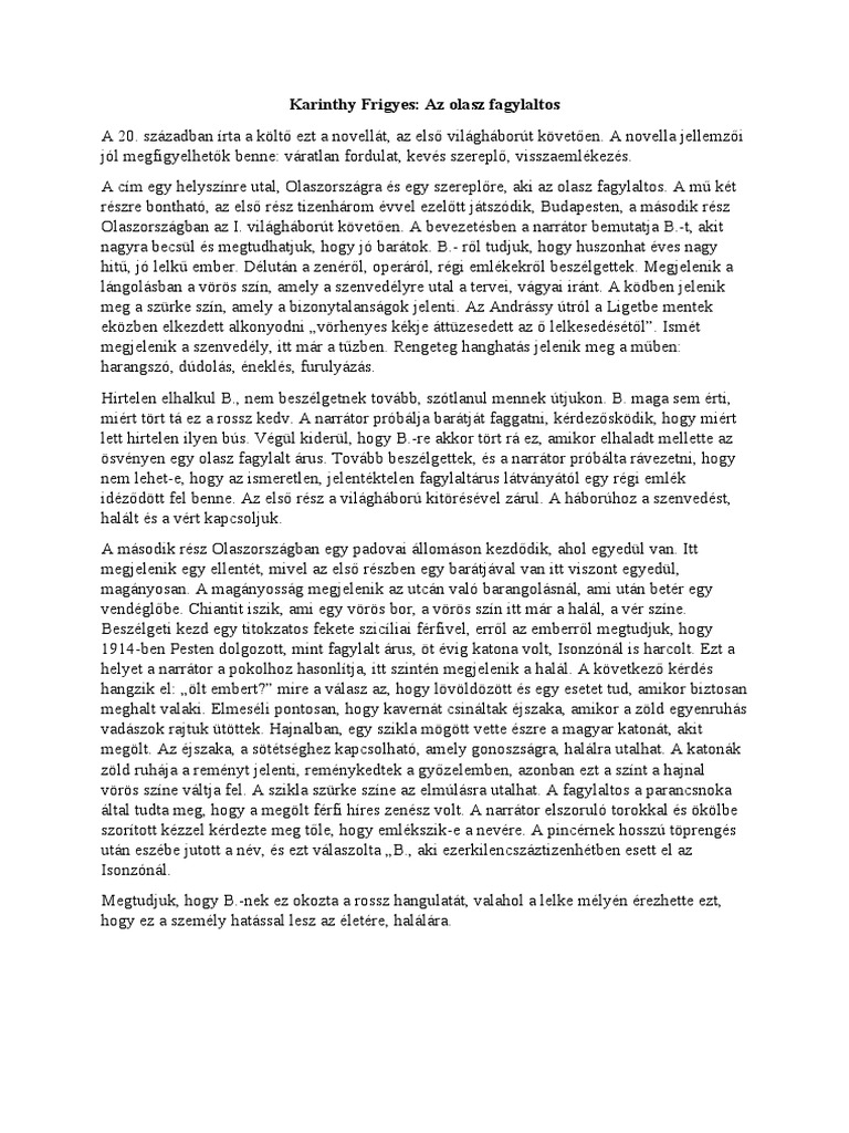 Karinthy Frigyes | PDF
