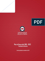 PDDF 2018-2022 - Facultad de Derecho - Versi+ N Ajustada Nov. 2019