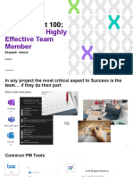 Project Management 100-Being A Good Team Member