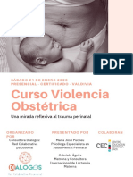 Programa Curso Violencia Obstétrica PDF