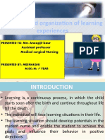 Selection and Organization of Learning Experiences (2).Pptx