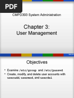 Chapter 3 - User Management