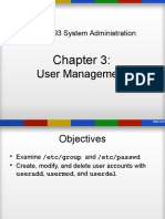 Chapter 3 - User Management