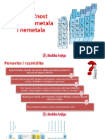 2.1 - Periodičnost Svojstava Metala I Nemetala