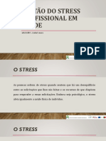 Gestão do stress profissional em saúde