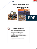 D. Materi Pelatihan Penggalian