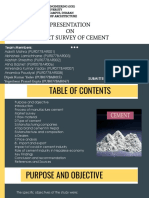 Cement Presentation